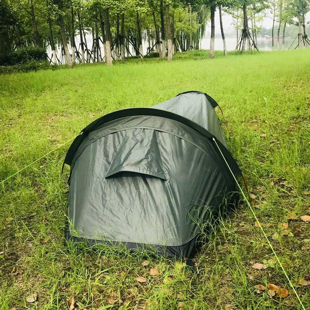 Cheap Goat Tents Adults Hiking Sleeping Bag Thermal Single Person Portable Bivvy Sack Waterproof Fishing Ultralight Backpacking Camping Tent Tents 